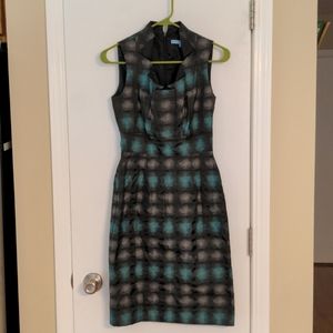 LAST CHANCE - Antonio Melani Dress, Green and Black, Size 0